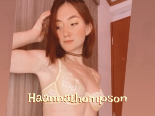 Haannathompson