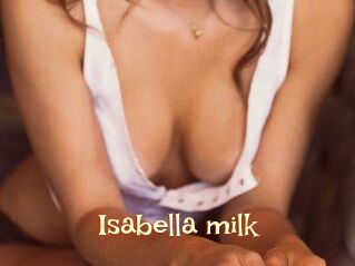 Isabella_milk