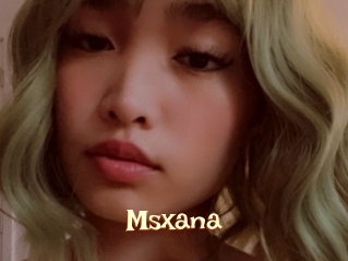 Msxana